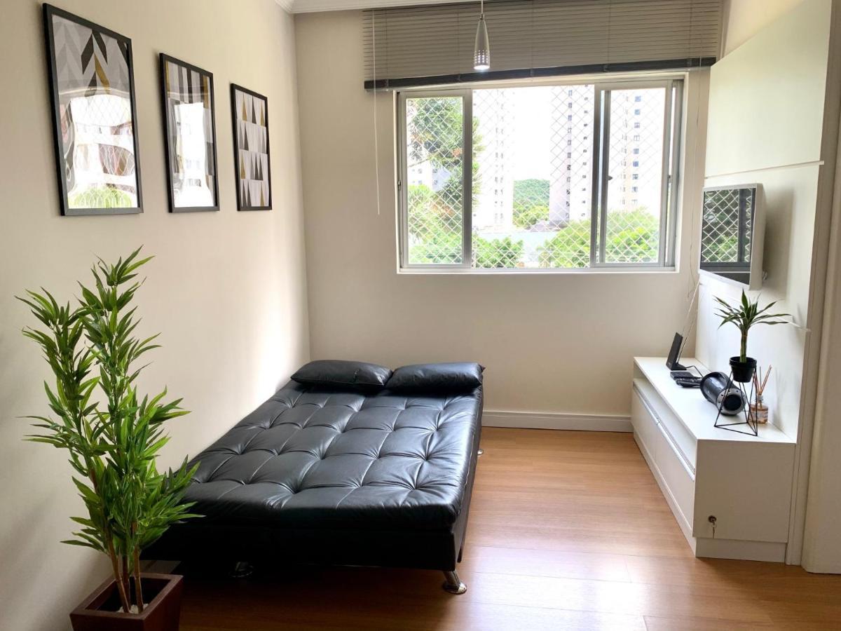 קוריטיבה 205- Apartamento 1 Quarto Suite, Encantador, Amplo E Decorado, Mobiliario Moderno, Cozinha Completa Com Utensilios , Excelente Vista Da Cidade E Localizacao Privelegiada No Bairro Bigorrilho , מראה חיצוני תמונה