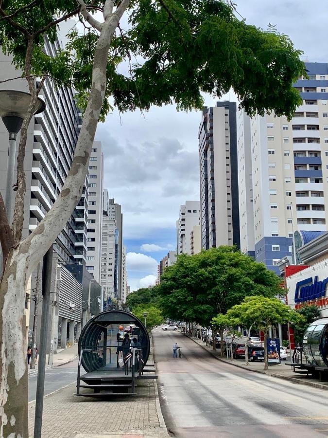 קוריטיבה 205- Apartamento 1 Quarto Suite, Encantador, Amplo E Decorado, Mobiliario Moderno, Cozinha Completa Com Utensilios , Excelente Vista Da Cidade E Localizacao Privelegiada No Bairro Bigorrilho , מראה חיצוני תמונה