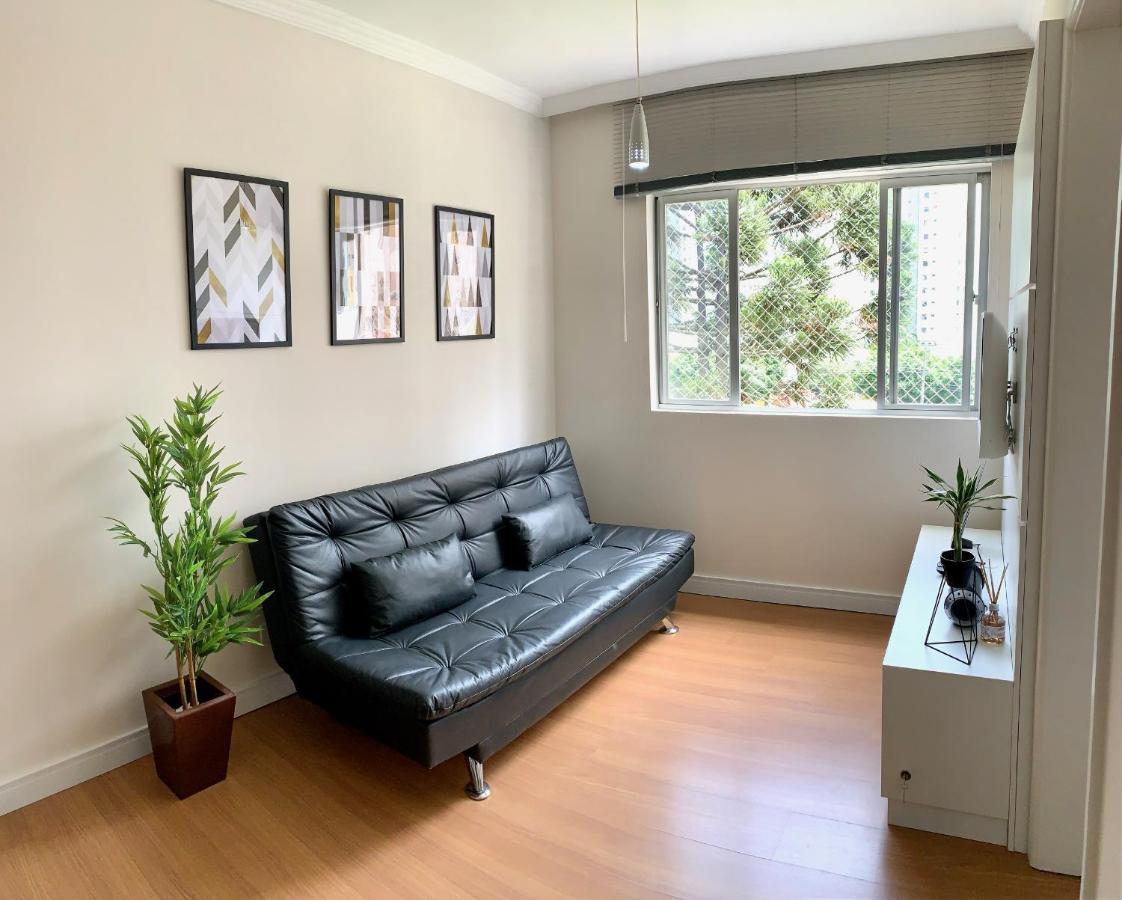 קוריטיבה 205- Apartamento 1 Quarto Suite, Encantador, Amplo E Decorado, Mobiliario Moderno, Cozinha Completa Com Utensilios , Excelente Vista Da Cidade E Localizacao Privelegiada No Bairro Bigorrilho , מראה חיצוני תמונה